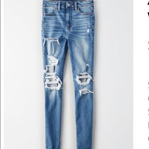 American Eagle ripped jeans